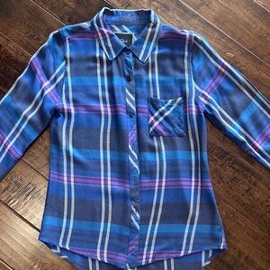 Rails Vibrant Plaid Button Down Shirt